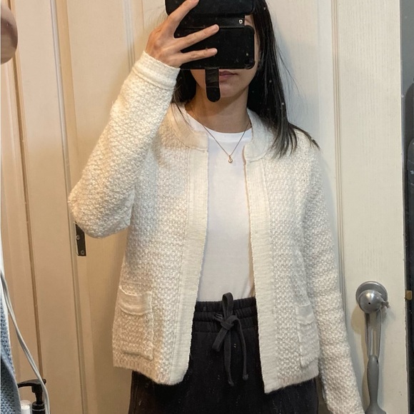 SOLD Sandro Tweed Jacket size 1 - Picture 11 of 12